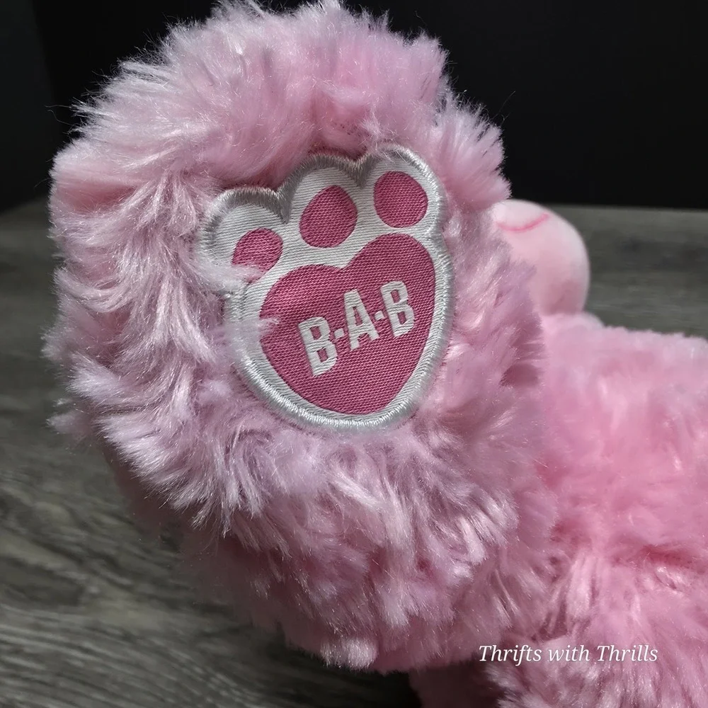 Build A Bear - Pink Teddy Bear - 16